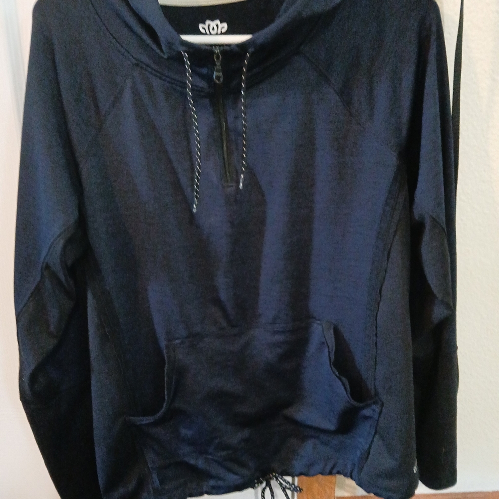 Maurices Black Hoodie with Drawstring